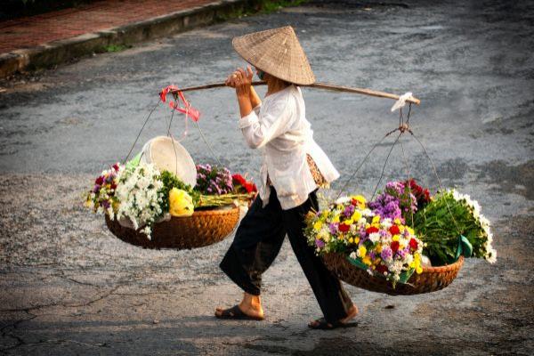 Poulicni prodavacka Vietnam